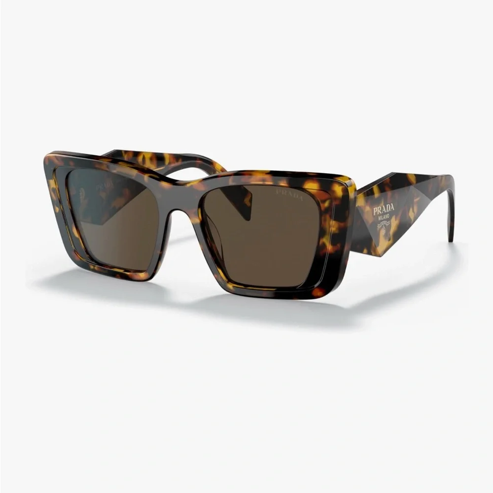 Prada PR 08YS Brown Tortoise Sunglasses - Picture 6 of 7